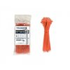 Kable Kontrol Zip Ties - 11in Long - 100 Pc Pk - Fluorescent Orange - Nylon - 50 Lbs Tensile Strength CT511FL-OR-100